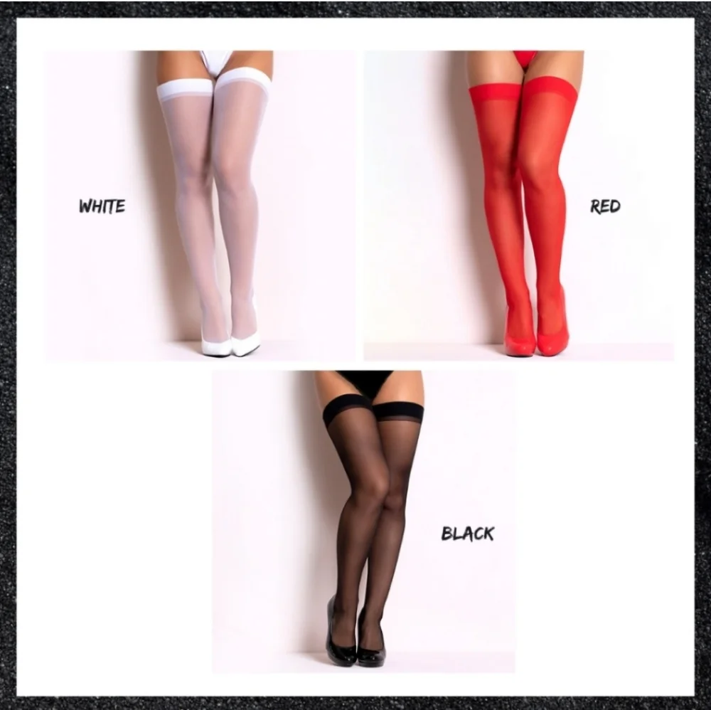 White Thigh Highs
